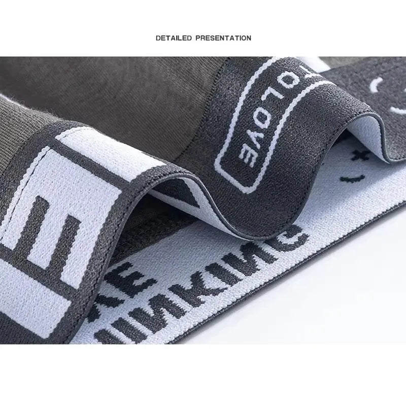 Men's Underwear Cotton Underwear Letter Waistband Comfortable Breathable Soft High Elasticity Boxer Fashion Casual Sports Shorts