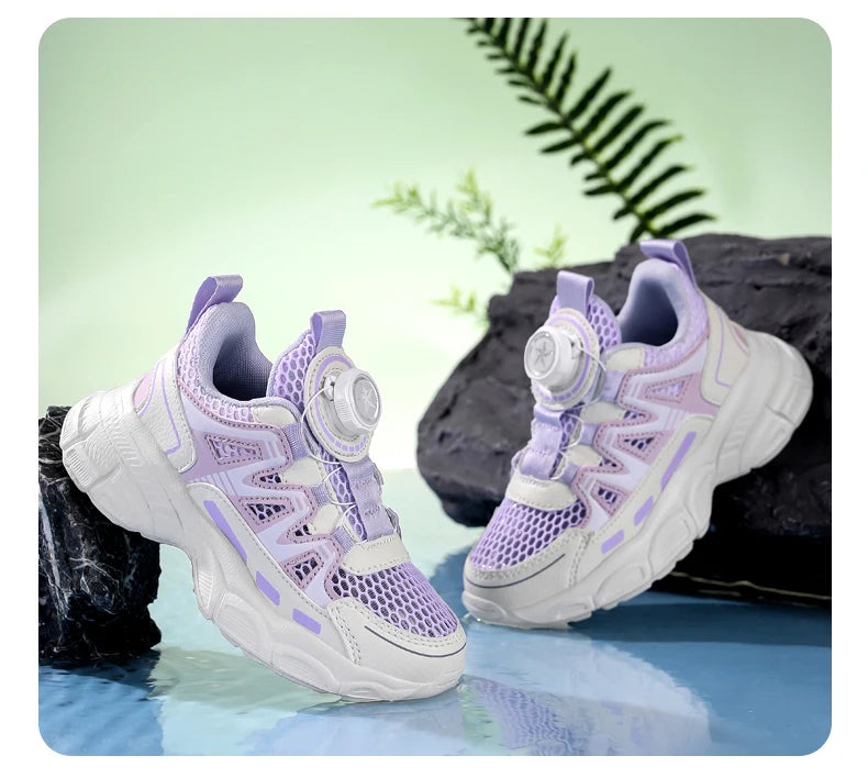 Children Casual Shoes for Girls Breathable Mesh Sneakers for Kids Summer Comfortable Outdoor Walking Shoes Fashion Sports Shoes