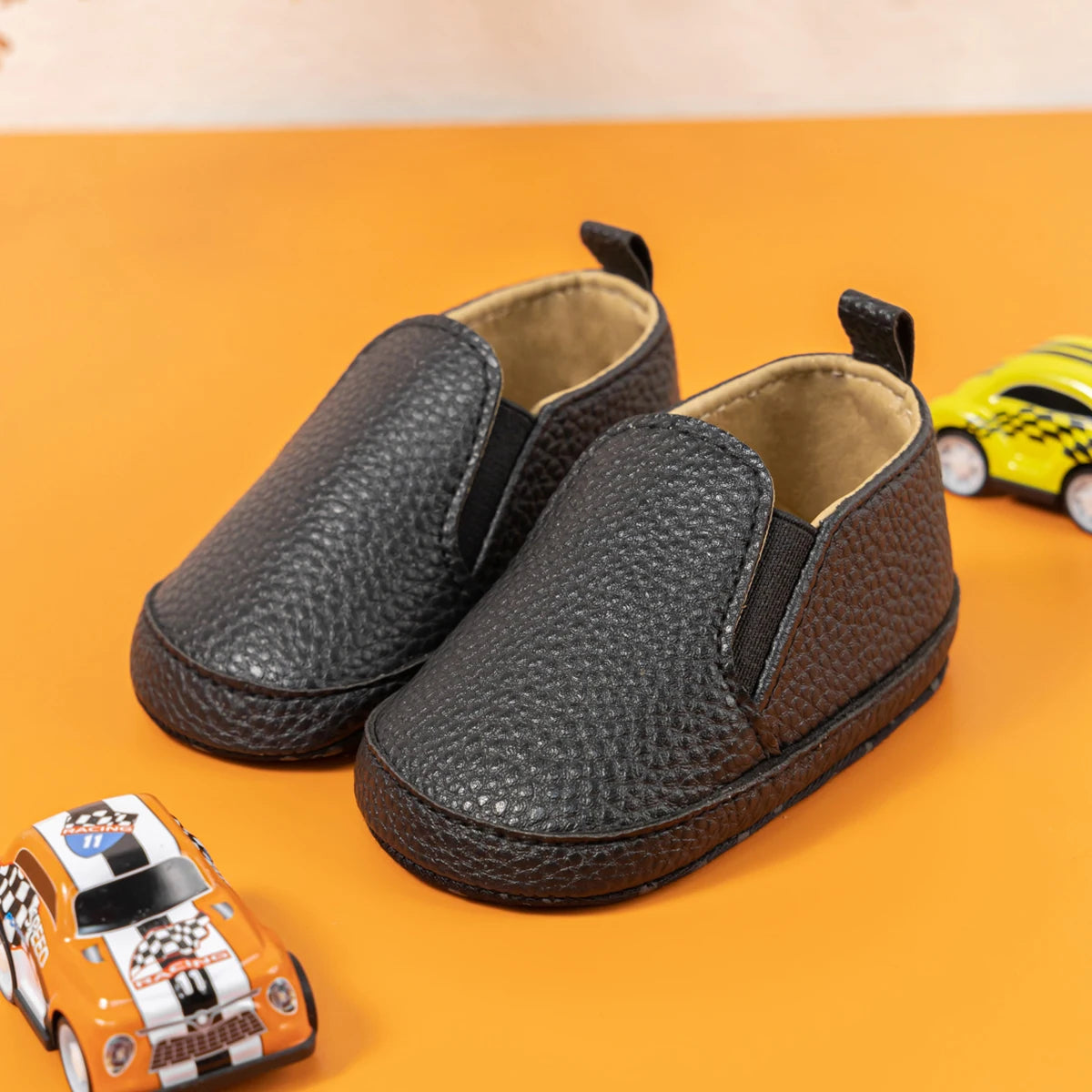 KIDSUN Fashion Casual Baby Boy Infant Cotton Sole First Walker Toddler Baby Loafer Shoes Comfortable Sports Baby Shoes 0-18M