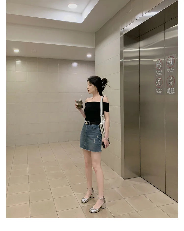 Brand Designer Tabi ninja high heels shoes woman ankle strap silver crack leather pumps split toe D'orsay mary janes shoes woman