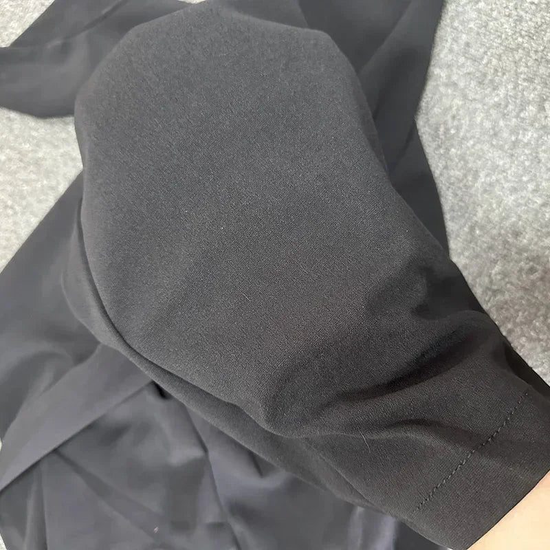 Lady Korean Solid High Waist Pants Girls Fashion Wide Leg Suit Trousers Women Slim Fit Comfortable Daily Slacks BAZAARHUBO