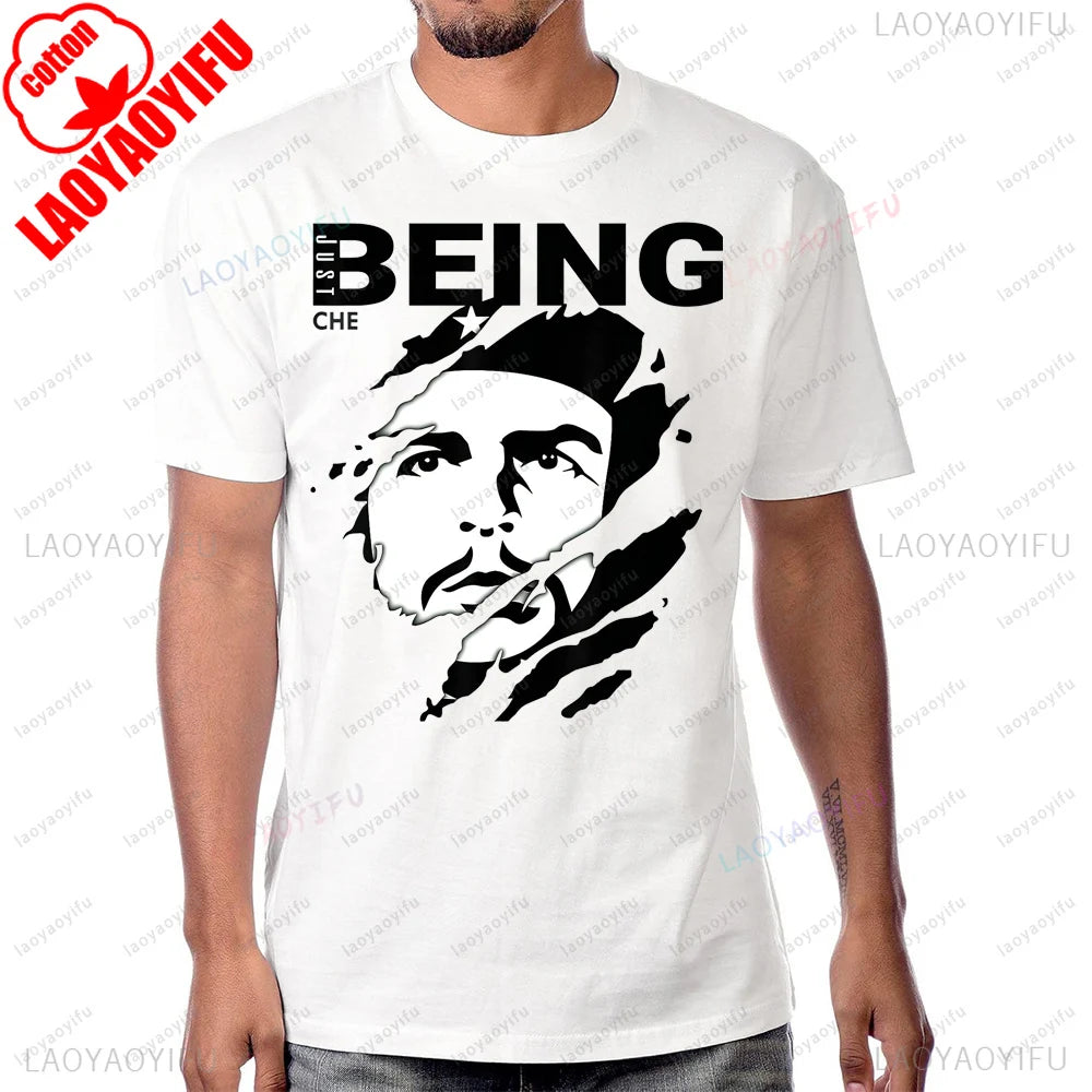 Red Star Soviet Che Guevara Revolution CCCP USSR RETRO Graphic T Shirts Woman Man Vintage Style T-shirt High Quality Cotton Tops