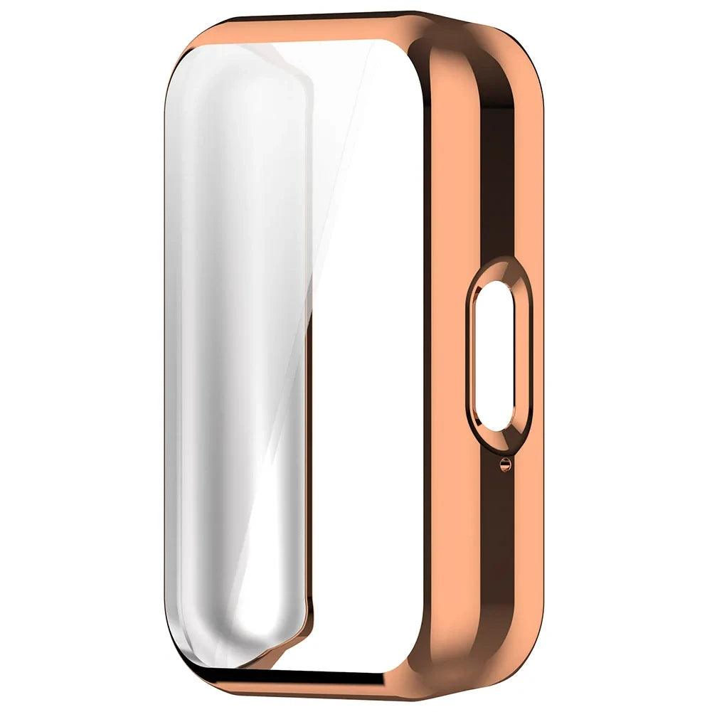 Case+Stainless Steel Strap For Samsung Galaxy Fit 3 Full Protective Screen Case For Samsung Galaxy Fit 3 Metal Band Accessories