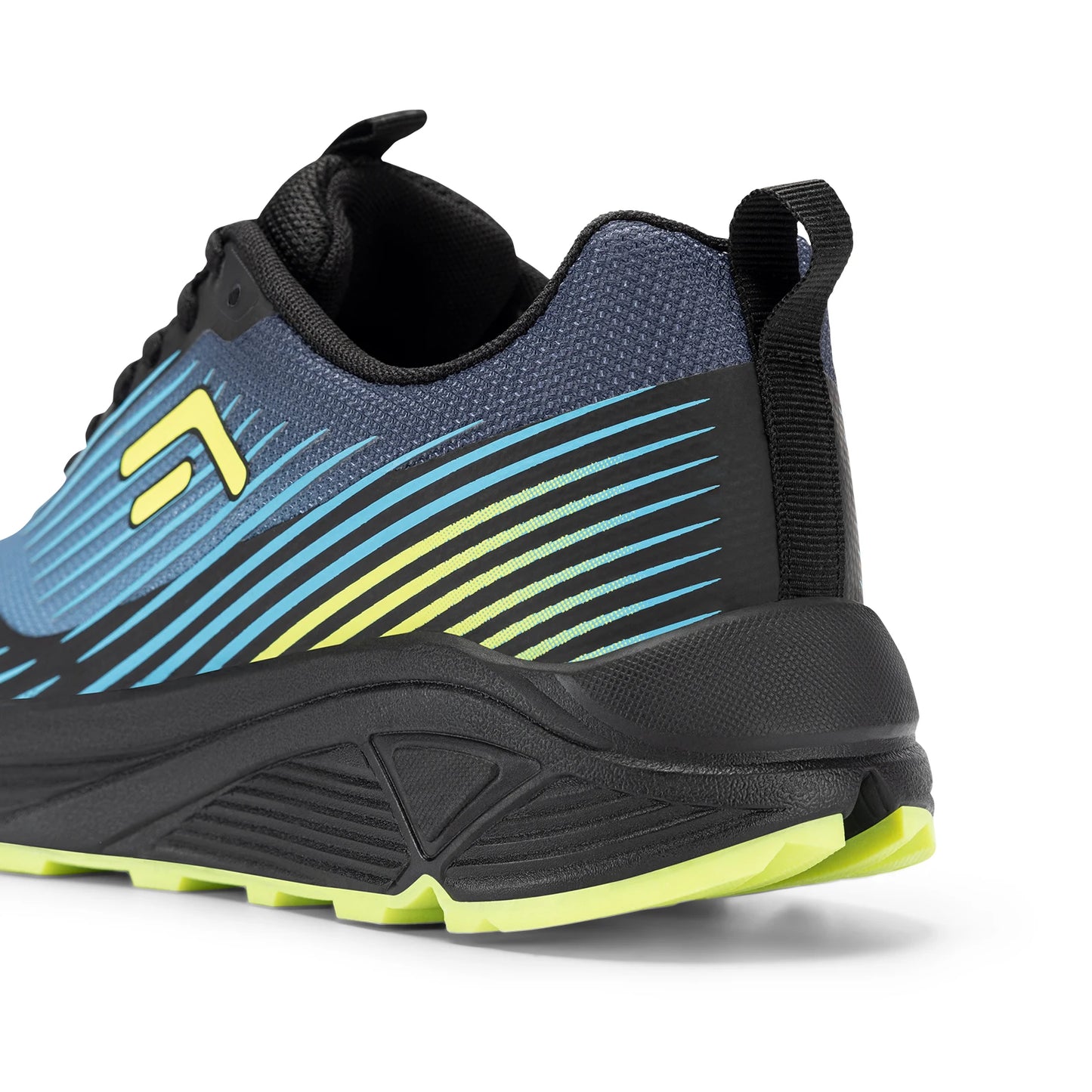 FitVille Men's Trail Running Shoes Outdoor Sneakers Wide Anti-slip Cushioning Lightweight for Swollen Feet with Arch Support