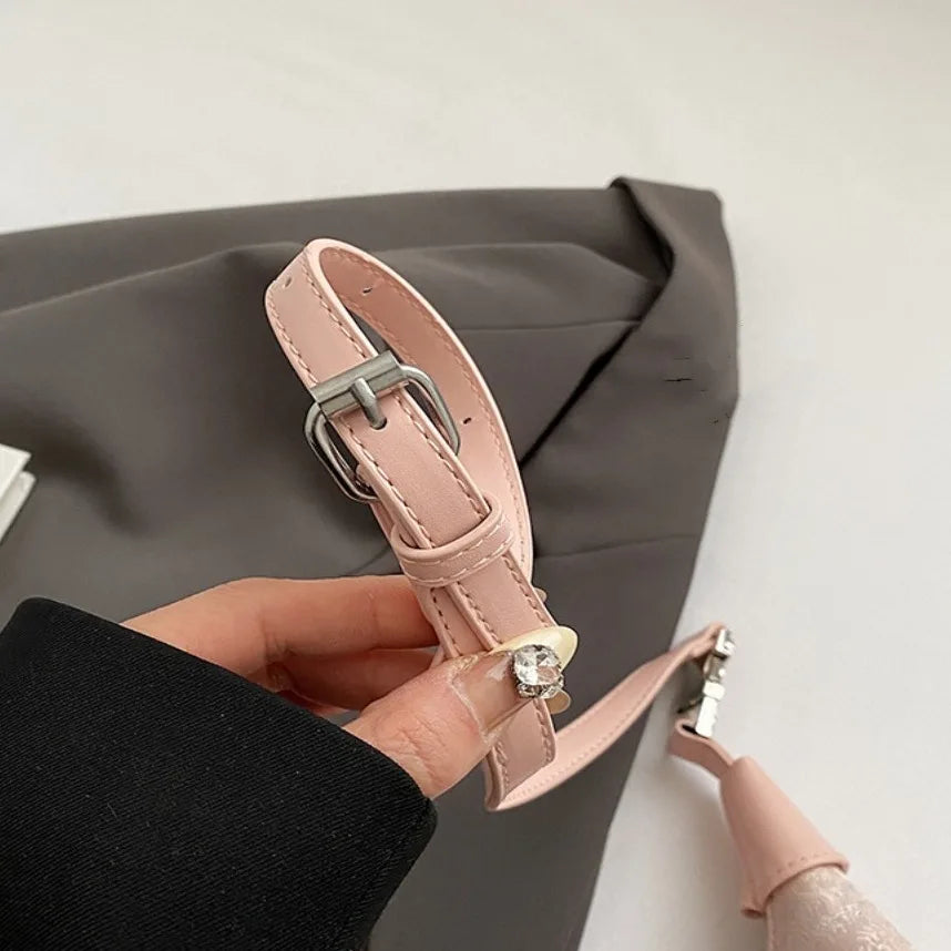 Fashion Embroidered Chinese Style Handbag Canvas Zipper Pea Purses Luxury Adjustable Cheongsam Bag Women