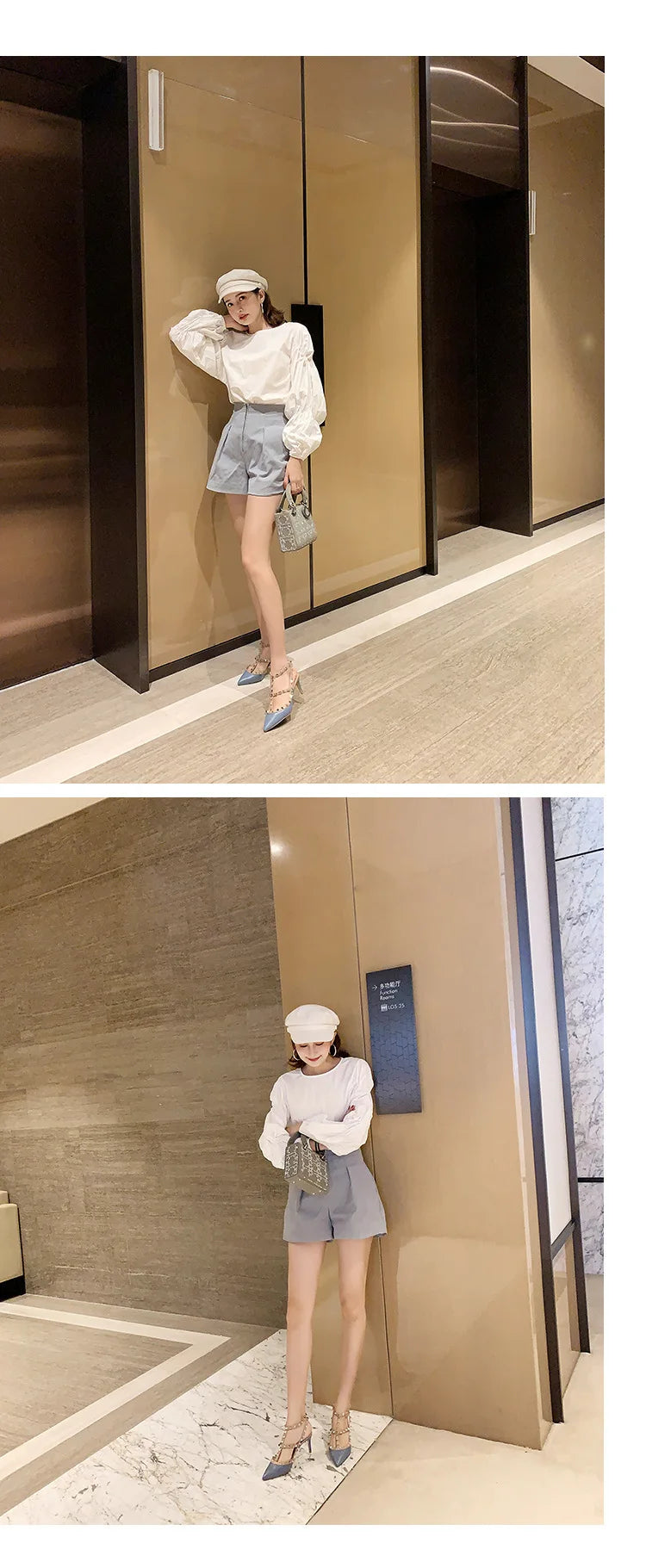 Nude Women's Gladiator sandals Summer 2025 Luxury With Ankle Strap Pointed Toe Fashion Rivet High Heels Party Ladies Shoes Women