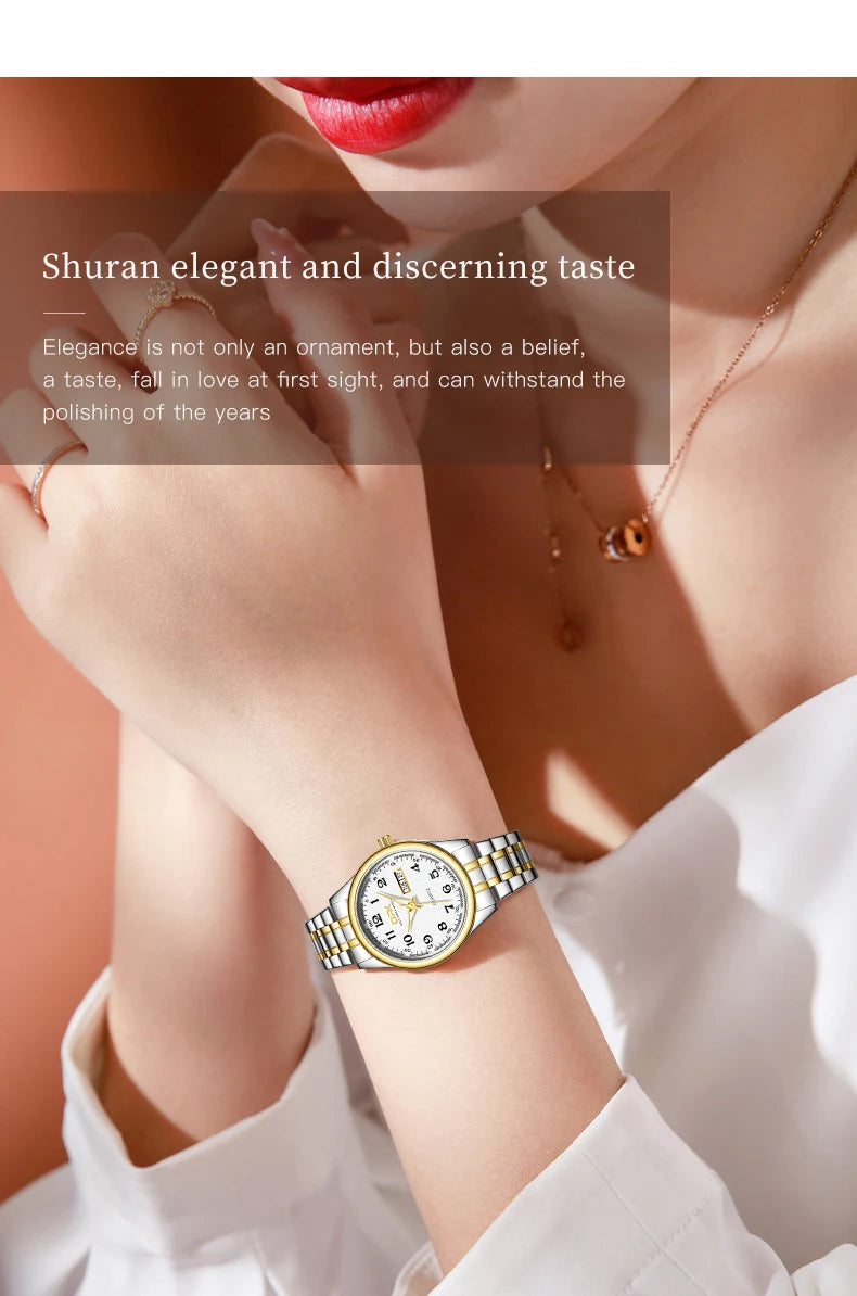 OPK 8110 Classic Quartz Watch Waterproof Watch for Women Stainless steel Luxury Brand Ladies' Watch Reloj Mujer
