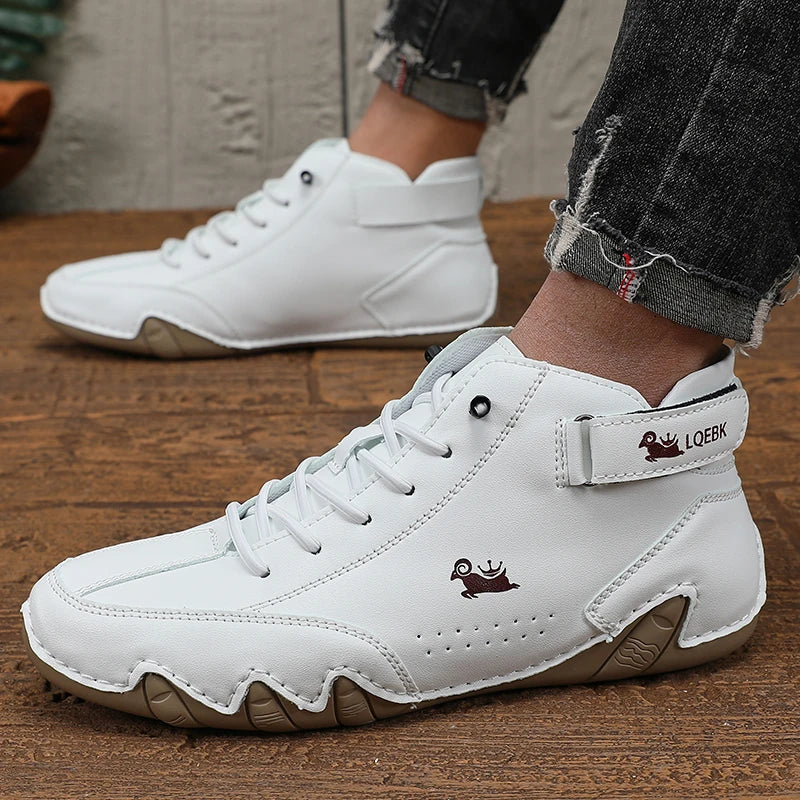 Leisure Men's Boots High-quality Stitching Soft Sole Comfortable Breathable Non Slip Durable Upper Cycling Couple Platform Boots