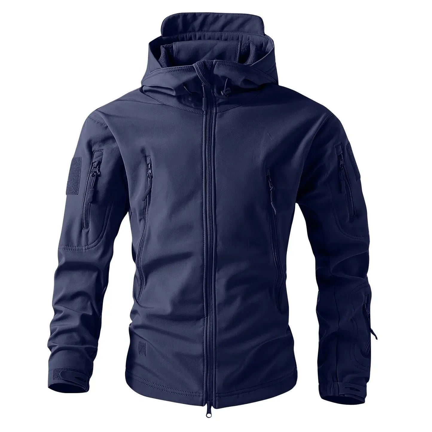 Classic outdoor men's winter and autumn wool jacket tactical waterproof fishing hiking camping windproof wool coat warm coat