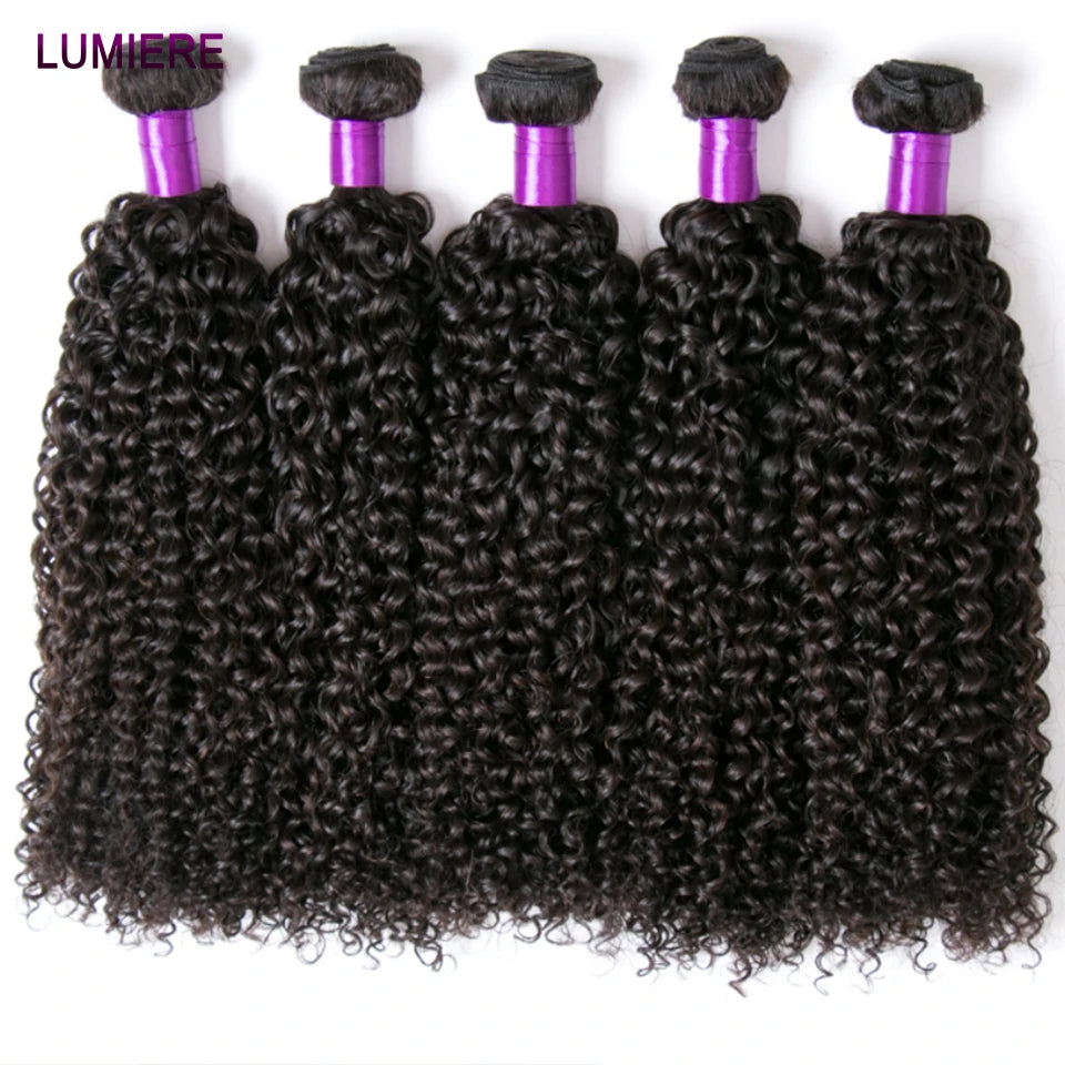 Wholesale 30 34”Deep Afro Kinky Curly human hair bundles Bulk Peruvian Bundles Hair Weaving 100% Raw Virgin Human Hair Extension