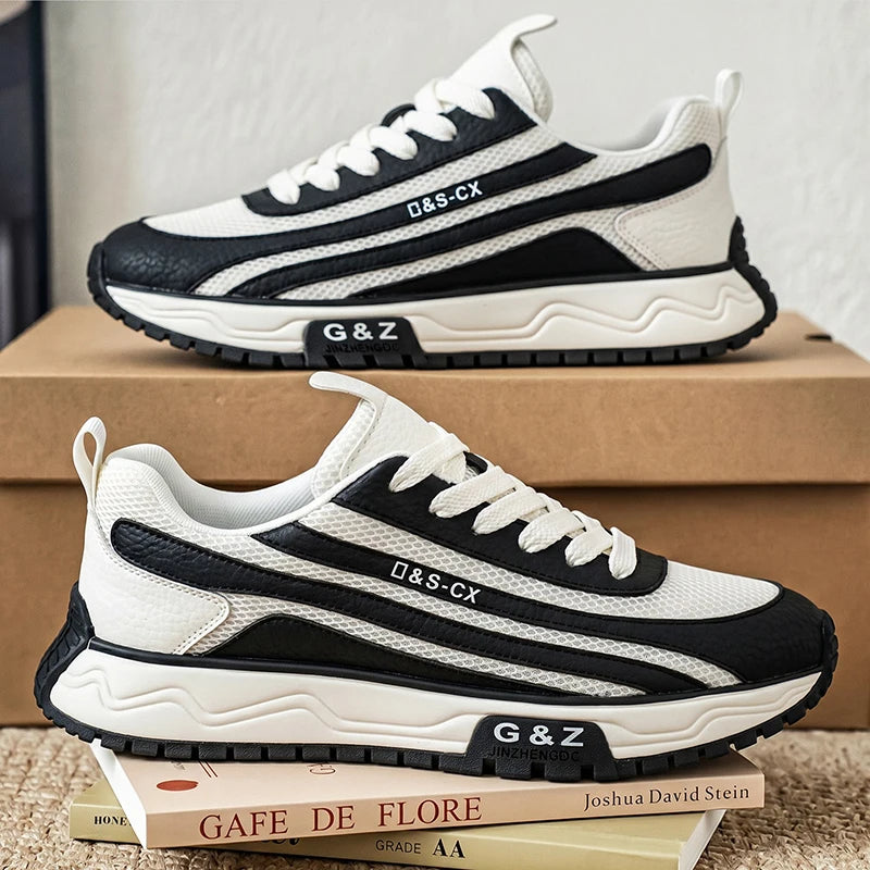 Brand Protection 2026 New Men's Lightweight Non-slip Breathable Wear-resistant Running Sports Fashion Versatile Casual Shoes