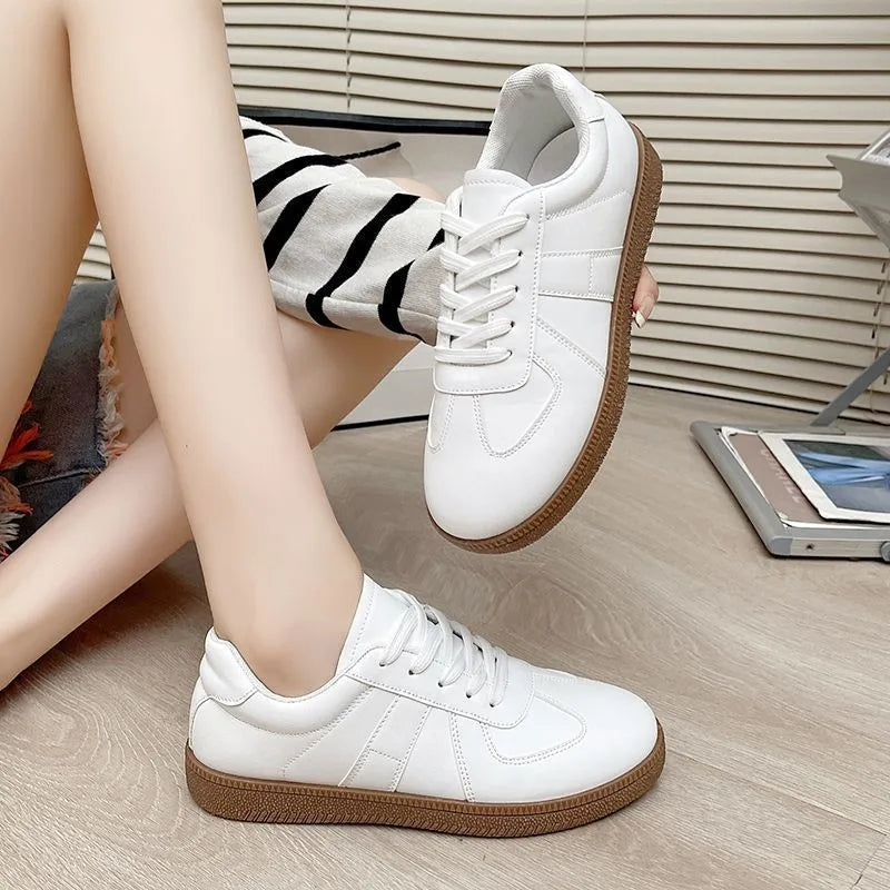 Asgard Women Casual Sneakers Outdoor Comfortable Flat Shoes Spring New Soft Sole Walking Shos Female Fashion Low-Top Sport Shoes