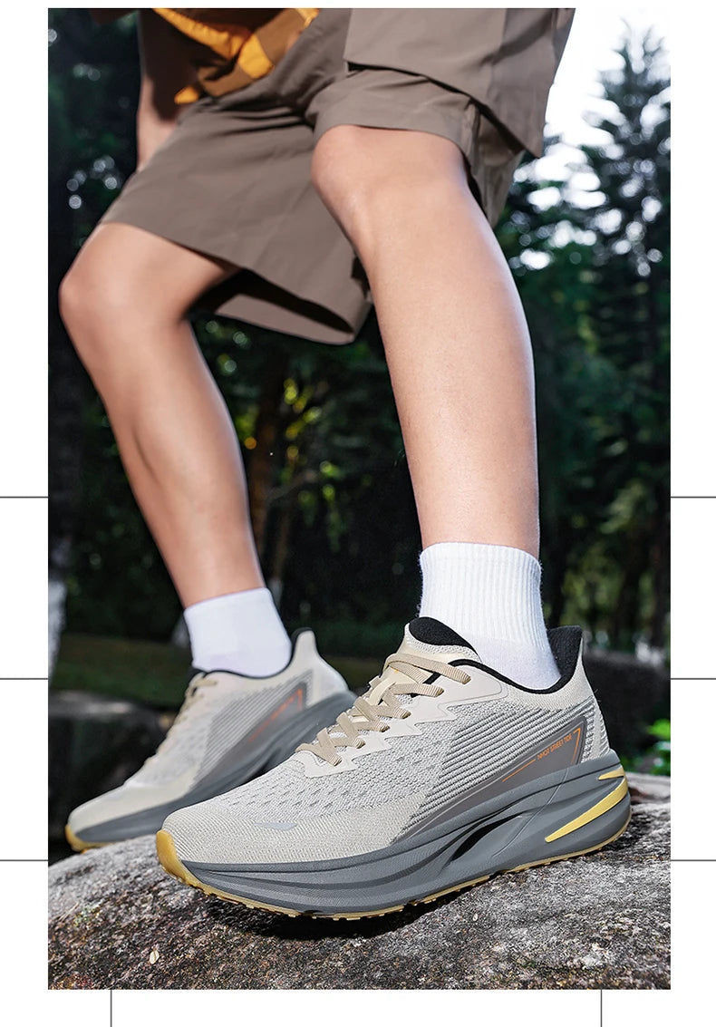 Running Shoes Carbon Board Speciality Marathon Men Sports Breathable Lightweight Women's Comfortable Athletic Nonskid Sneakers