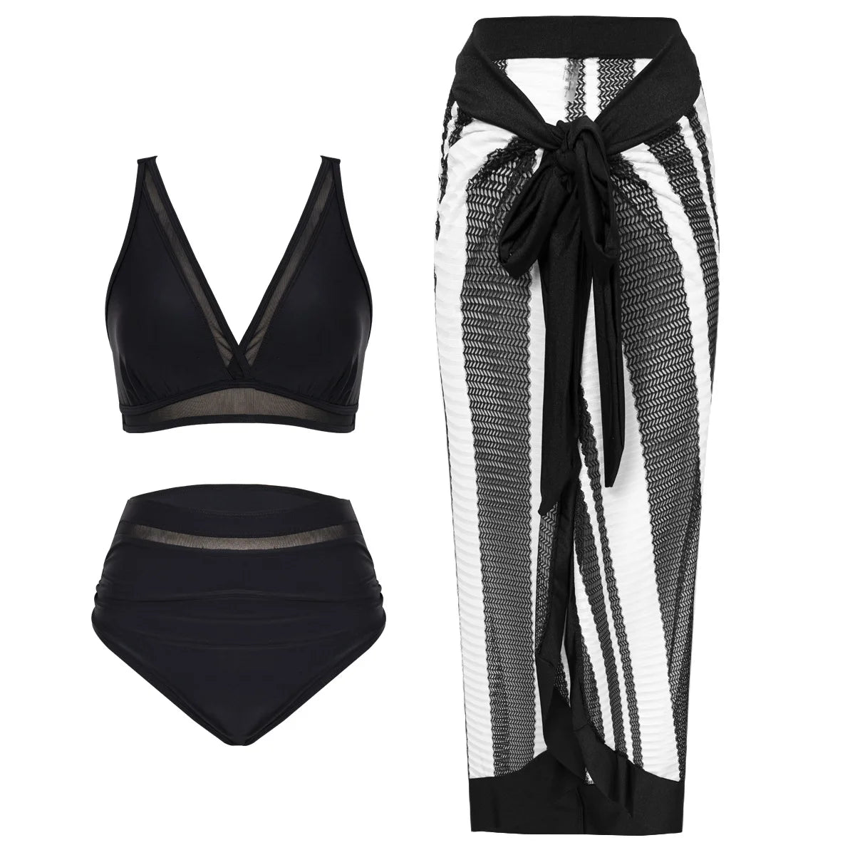 Sexy Women Bikini Two Piece Bikini Bathing Suit Swimwear Summer Beach Wear Ladies Swimming Suit Hing Waist Biquni Bathing Suit