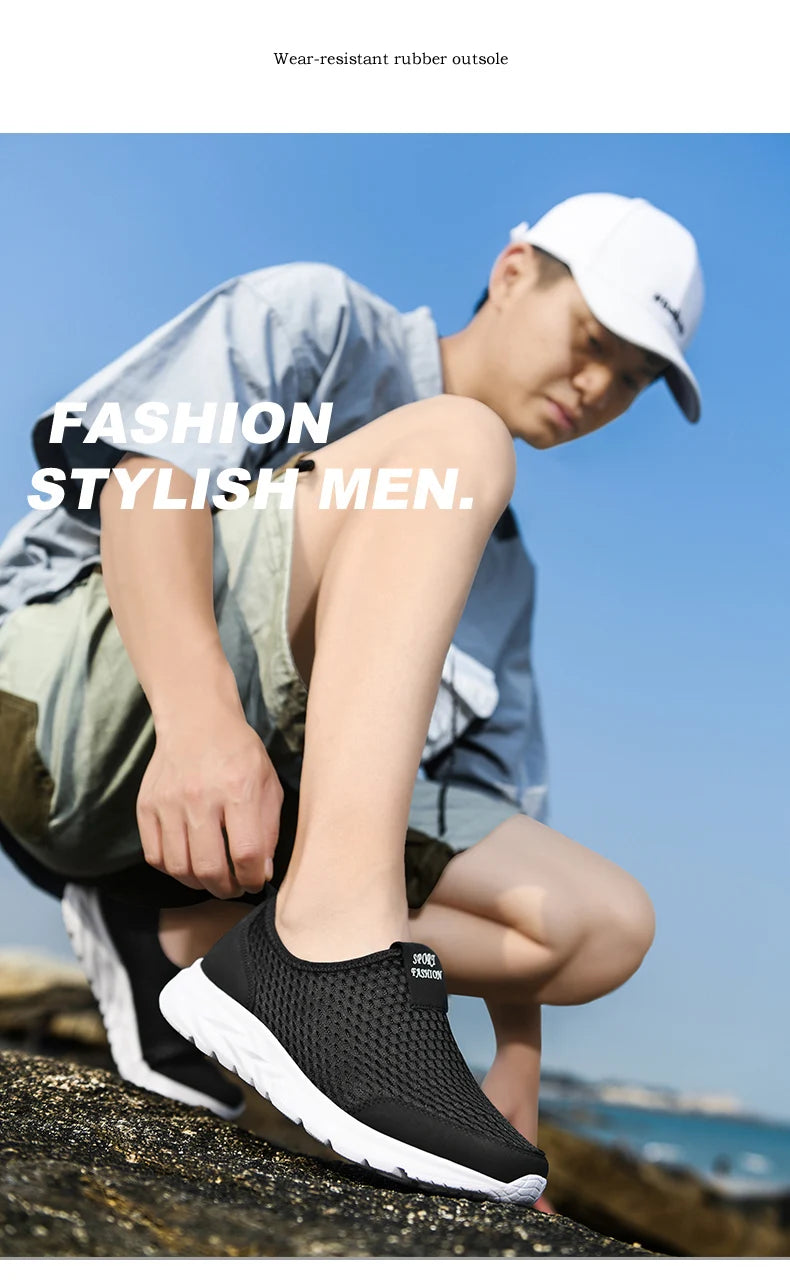 Vulcanize Shoes Men Sneakers Breathable Men Casual Shoes Non-slip Male Loafers Men Shoes Lightweight Tenis Masculino Wholesale