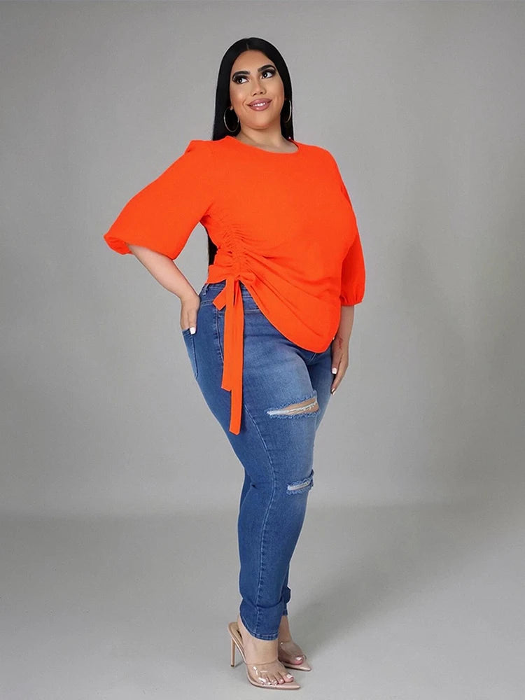Ladies Tops Long Sleeve Female Clothing Large Size Fashion Woman Blouses 2022 Plus Size Blouses Wholesale Bulk Dropshipping