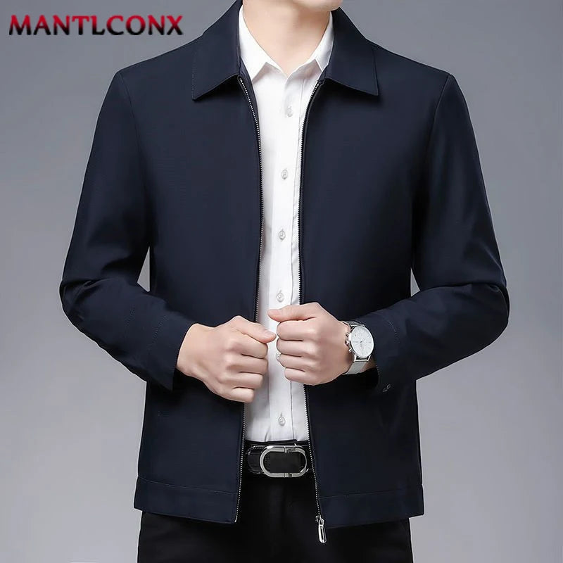 Loose Casual Business Men's Jacket Blazers for Men Formal Social Jacket Solid Color Luxury Office Dress Coat Spring Autumn New