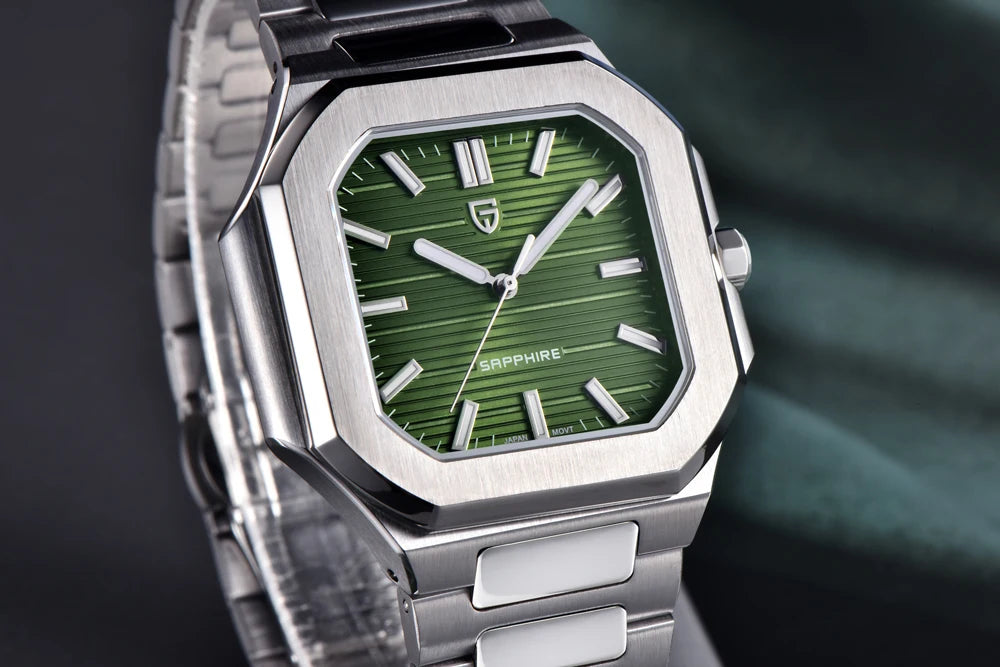 2026 New PAGANI DESIGN Men's Watches Luxury Quartz Watch For Man VH31 Wristwatches Waterproof AR Sapphire Mirror Stainless Steel