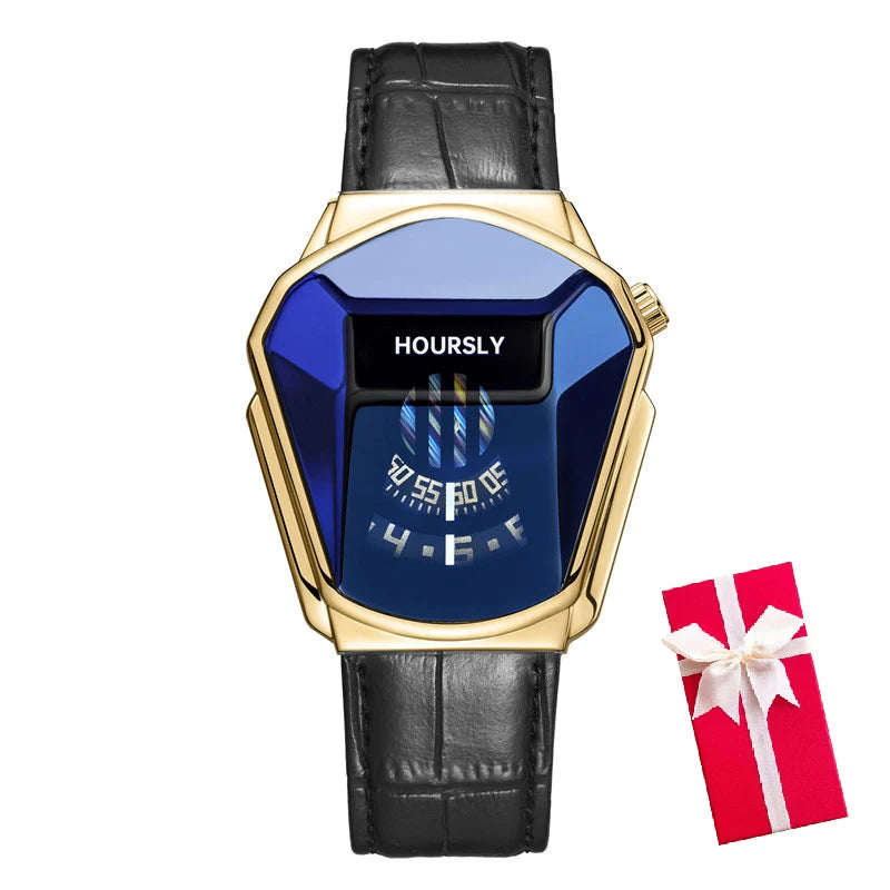 Men Wrist Watch Gold Luxury Brand Top Stainless Steel Band Fashion Quartz Watches for Men 2025 Relogio Masculino Male Clock