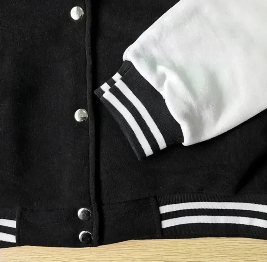 American Harajuku Style New Men's and Women's Baseball Uniform Jacket Korean Fashion Casual Versatile Color Block Couple Jacket