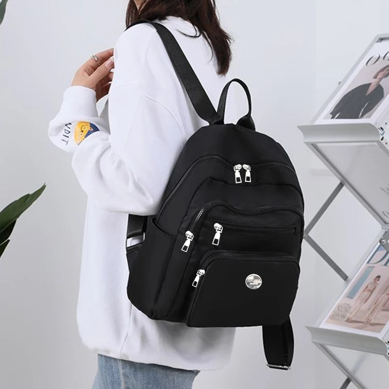 Neutral Style Men's and Women's Nylon Double-Shoulder Bag Suitable for Business Trips Multiple Colors Available.