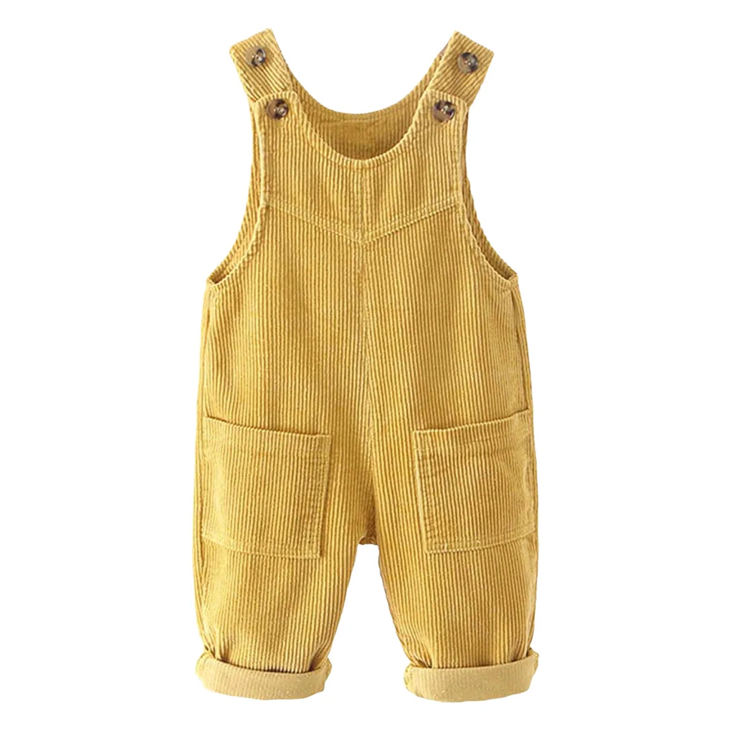 Kids Fashion Casual Rompers Corduroy Suspender Pants Sleeveless Overalls Daily School Home Birthday Party Photography Costume