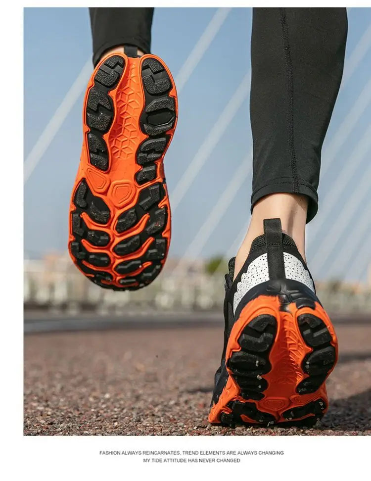 New Fashion Neutral Marathon Running Shoes Outdoor Road Lightweight Slow Running Shoes Men's and Women's Casual Walking Shoes
