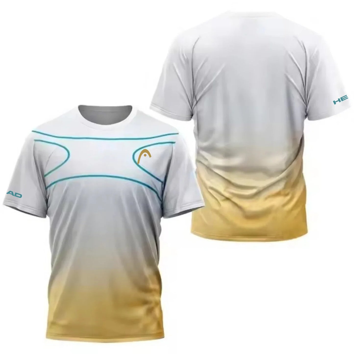 Arrow 3D Printed Men's T-shirt Speed Drying Tennis, Pickle, Badminton Sports T-shirt Street Fashion Short Sleeve