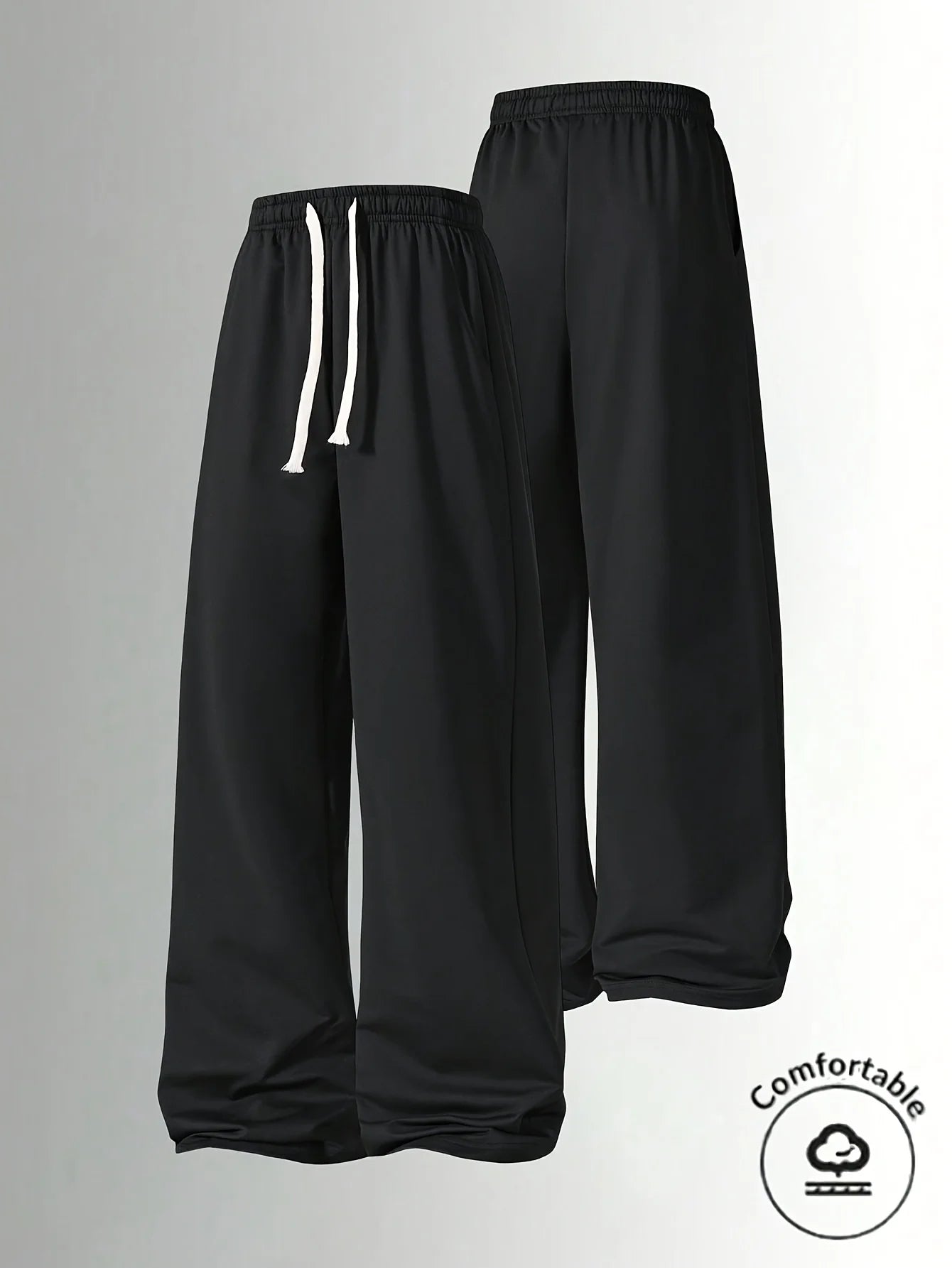 Men's casual trousers and sportswear, super comfortable and loose fit, casual and can be paired with any item  streetwear