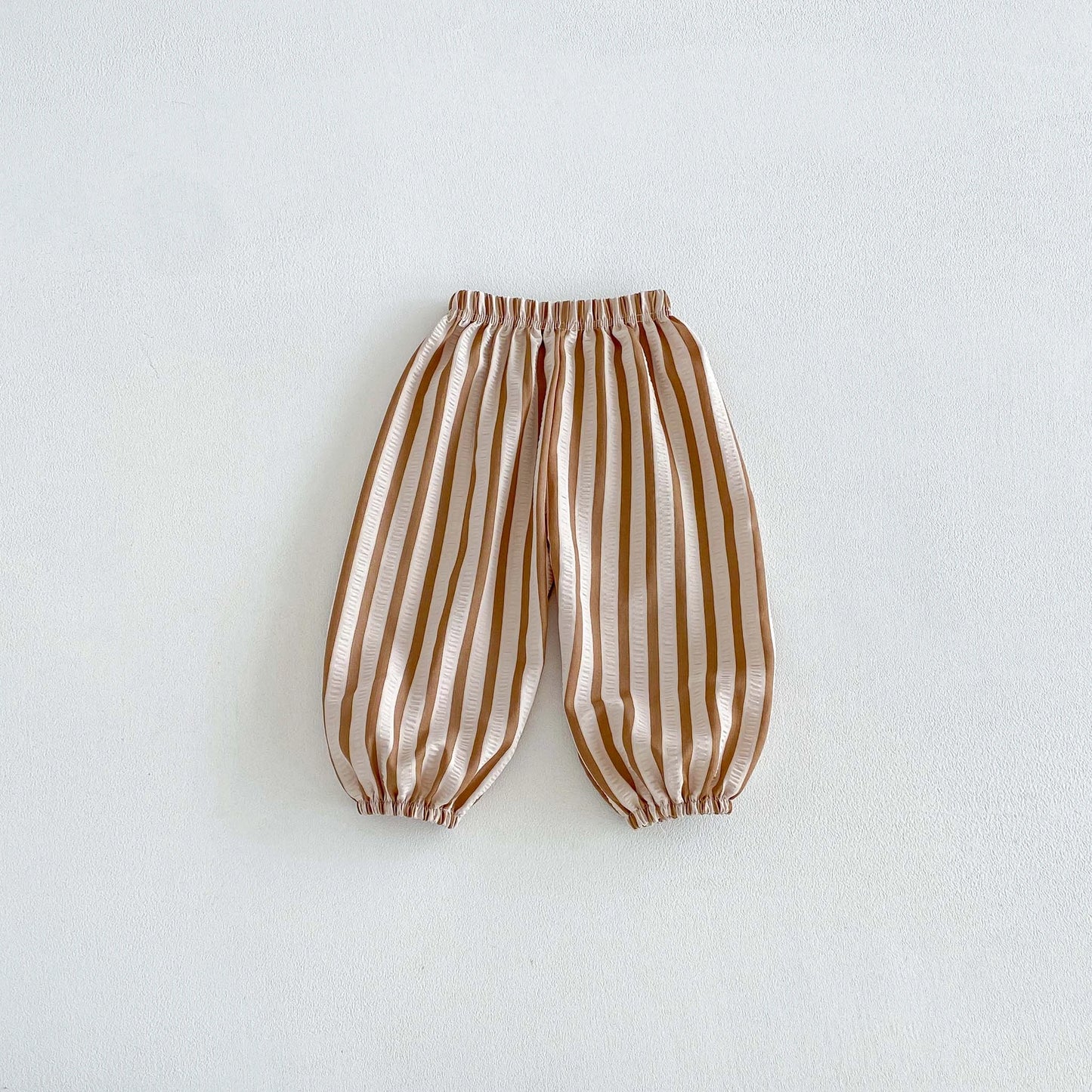 Child Casual Pants Trendy Striped Pants Outer Wear Baby Boys Fashion Spring Summer Clothes Infant New Style New Design Trousers