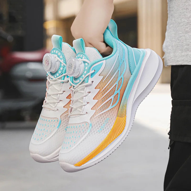 Children's Sneakers Boy Spring Autumn Causal Kid Running Walking Shoes Fashion Versatile Girls Tennis Shoes Soft Soled Hook Loop