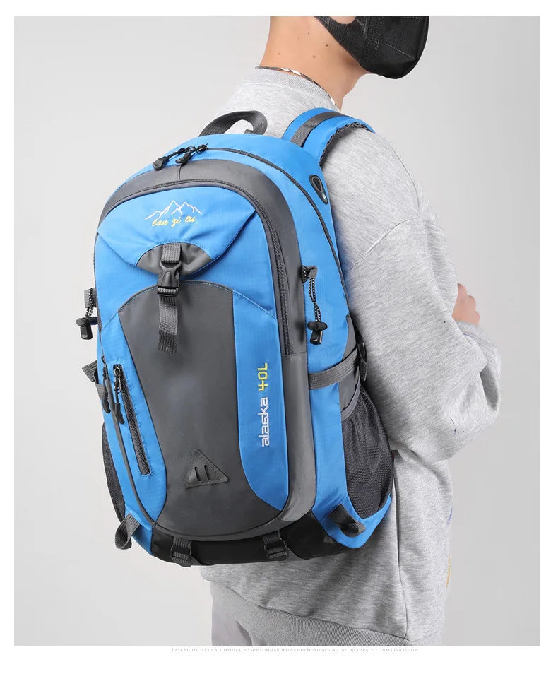 Mountaineering Bag Backpack Men And Women Fashion Computer Backpack Outdoor Travel Bag Junior High Double Shoulder Bags Gifts