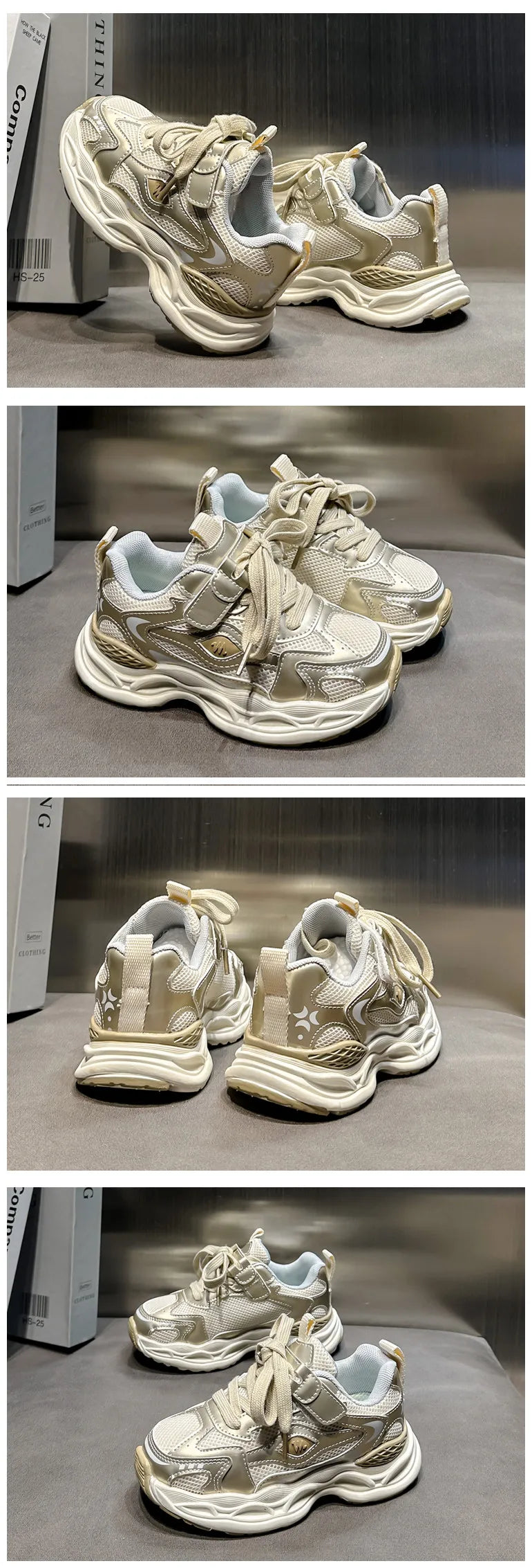 Kids Casual Shoes for Girls Boys 2025 New Non-slip Breathable Mesh Toddler Running Sneakers Fashion Versatile School Sport Shoes