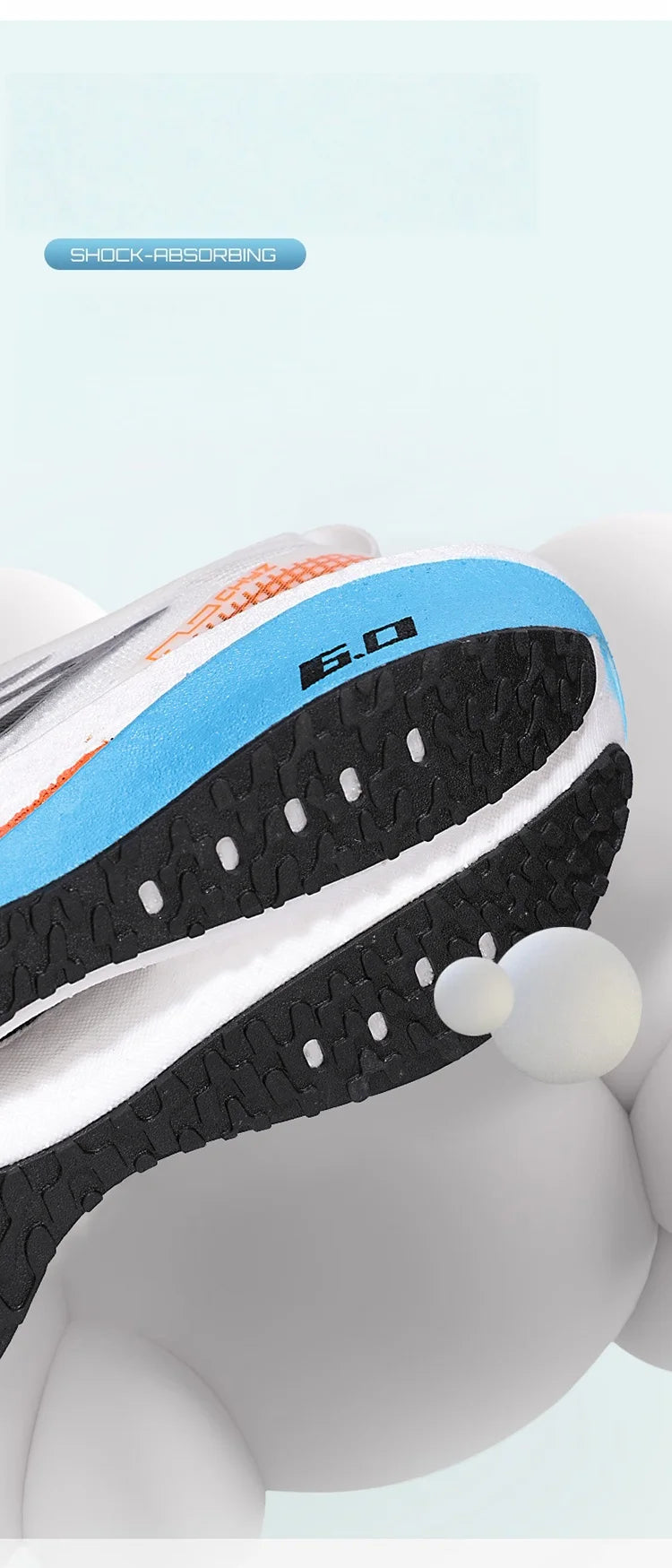 2026 Men's Sports Shoes Carbon Board 6.0 Racing Marathon Stable Rebound Wear-resistant Men's Running Shoes Training Jogging Shoe