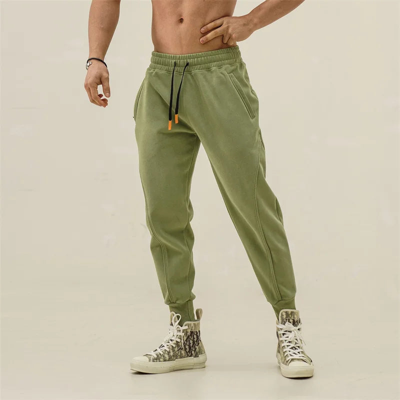 Men Casual Sport Pants Cotton Cargo Pants Trousers Men Jogger Training Gym Sweatpants Jogging Trackpants Men Clothing Streetwear