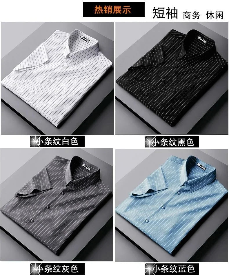 Red Men's Shirt Long Sleeve Slim Fit Business Suit Shirt Best Man Men's Large ropa clothing shirts for men