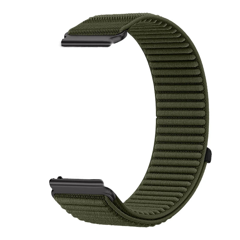 22mm Nylon Band for Amazfit Helio Breathable Lightweight Strap Suitable for Amazfit Balance 2/Bip 6/Cheetah Pro Smartwatch Band