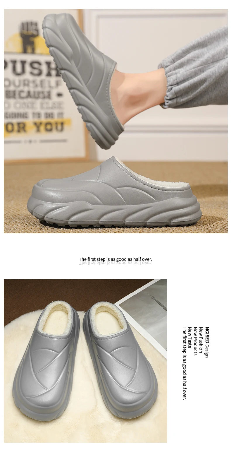 Winter Plush Slippers Unisex Unisex Home Sandals Women Orginal Indoor Flat Shoes Soft Men Fashion High Quality Non Slip Bedroom