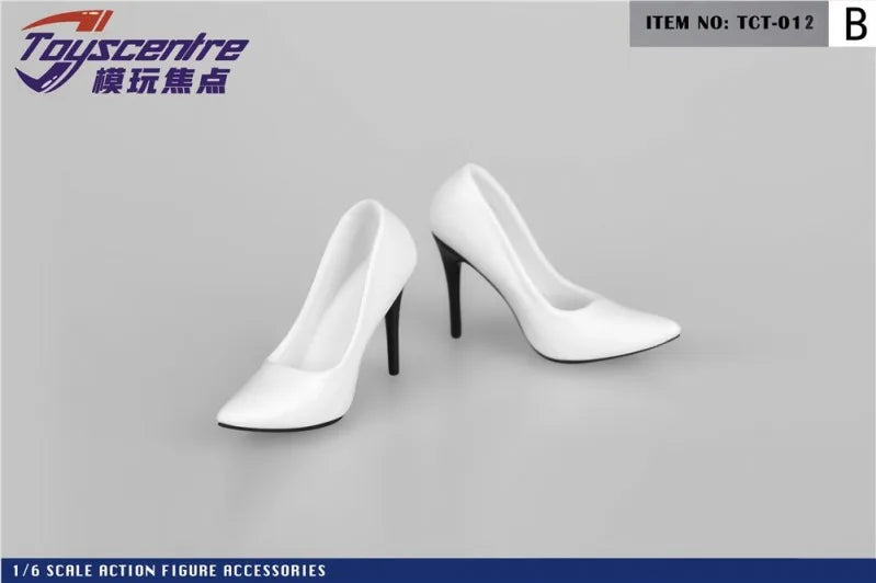 Toyscentre TCT-029 TCT-020 1/6 Female High Heels Boots Hollow Shoes Model TCT-003 4 5 6 7 8 9Fit 12'' Soldier Action Figure Body