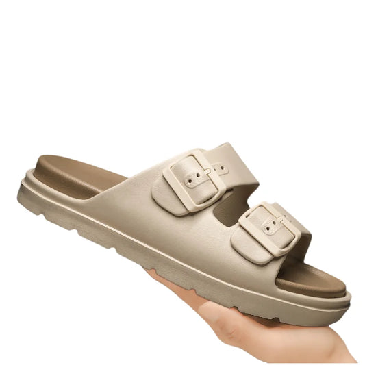 Men's Slippers Indoor Outdoor Sandals Beach Comfortable Soft Thick Slides Design Men Casual Shoes Flip-flops Mens Home Slippers