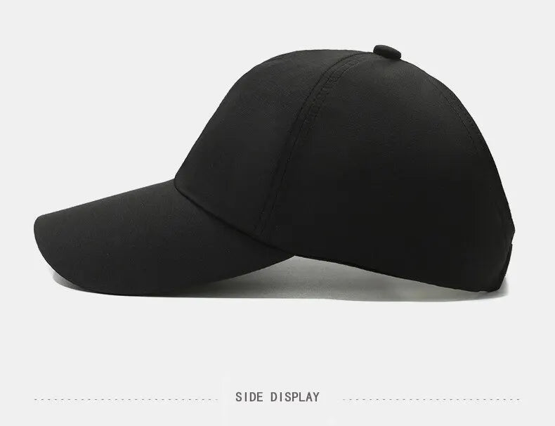 Summer New Ponytail Quick-Drying Sunscreen Hat Fisherman Hat Women Shade Cap Uv Protection Soft Top Hat