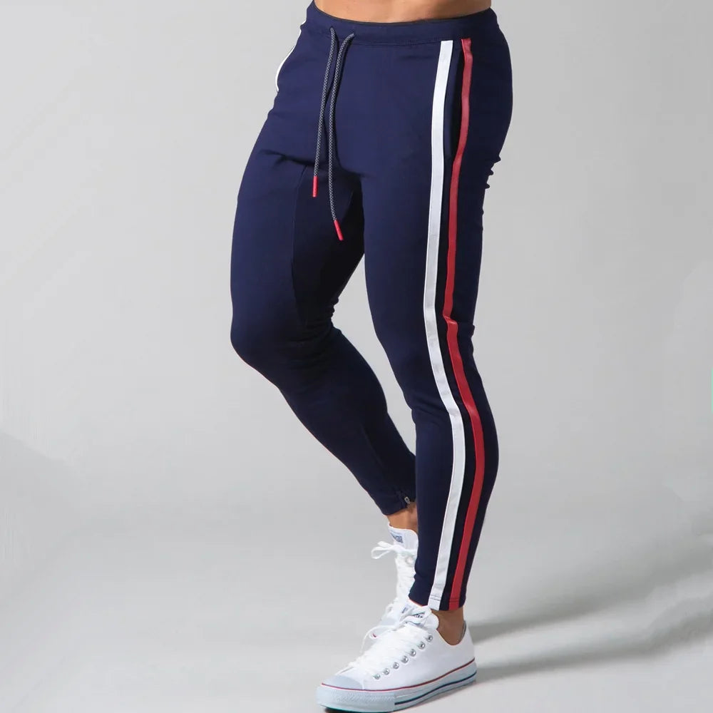 Customizable Skinny Pants Men Running Cotton Track Pants Suit Pants CK2127