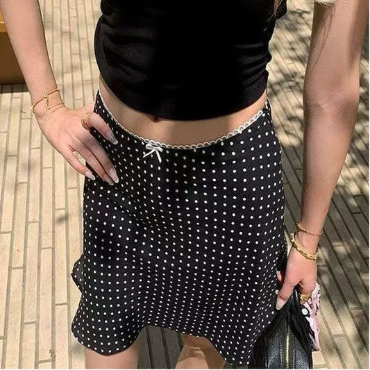 Spring Summer Women's Long Skirt High Waist A-line Skirt Ladies Korean Fashion Solid Pink Fishtail Skirts for Women