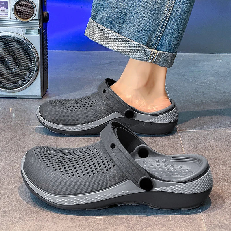 Men's Summer Outdoor Non-Slip Wear-Resistant Sandals for Outdoor Sports and Beach Large Size Sandals