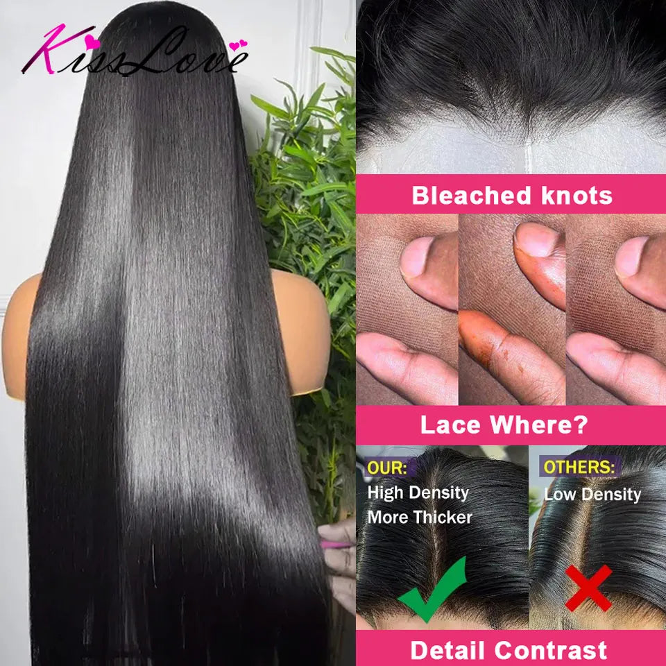 Straight Pull Go 13x6 Lace Wig with Elastic Drawstring 13x6 HD Lace Frontal Wig 5x5 Glueless Wigs Human Hair 13x4 Lace Front Wig