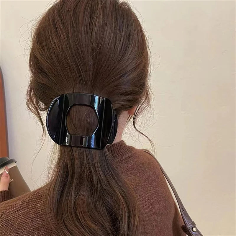Leopard Large Hair Claw Clamp Duckbill Hair Clip for Women Girls Hairpins Ponytail Styling Tools Hair Accessories Headwear BAZAARHUBO