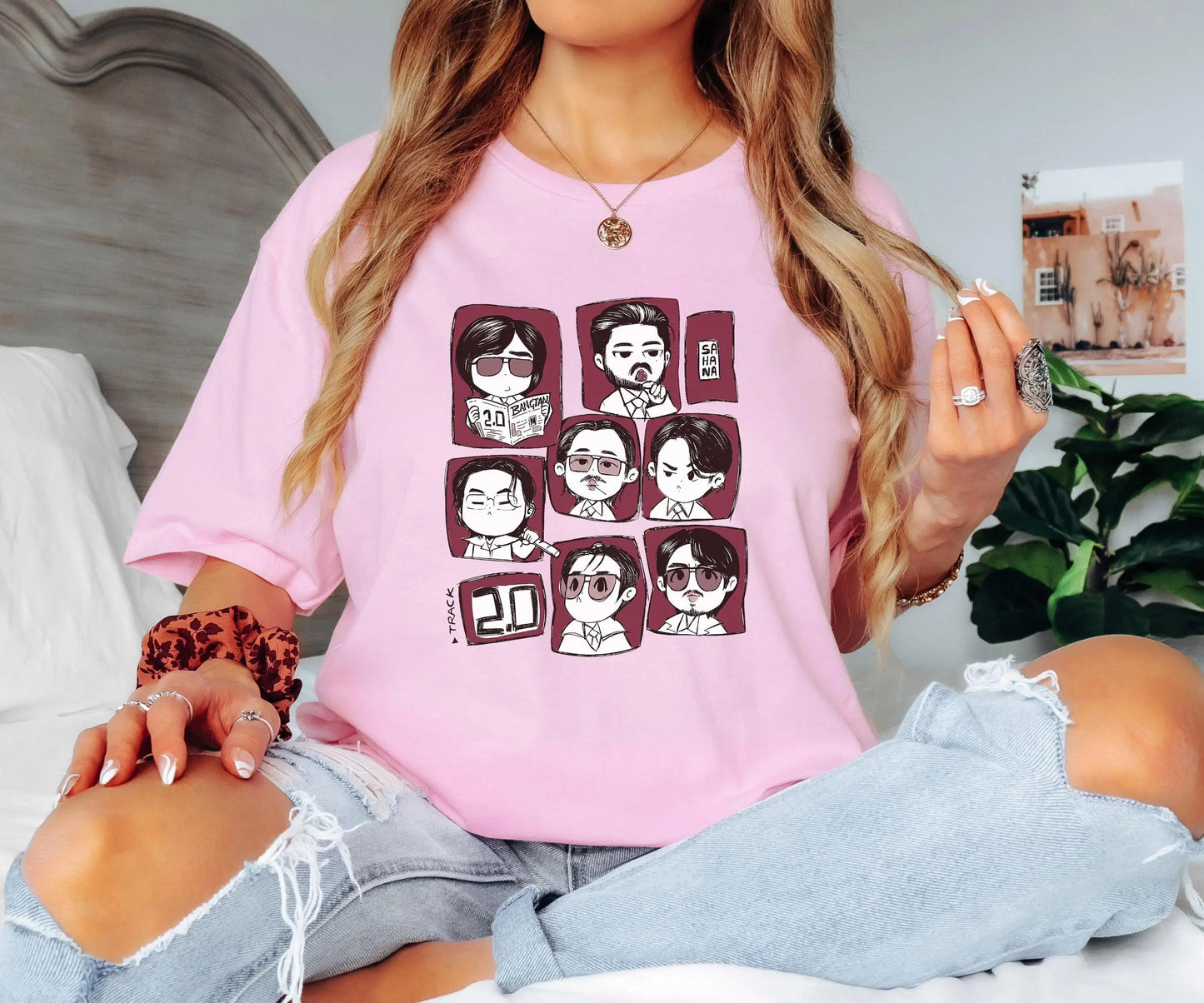Cute 2.0 Shirt, Members T-Shirt, Kpop Fan Gift, Arirang World Tour 2026 Tee, Gift for Women