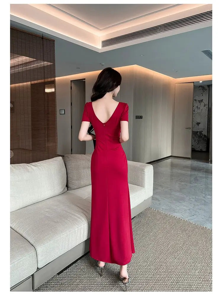 Sexy Evening Dress for Women in 2025 Slim and Slim Nightclub