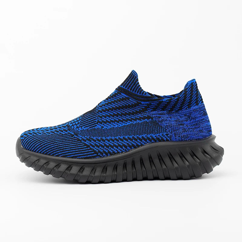 Men's Women Running Shoes Comfortable Slip on Sneakers Man Socks Shoes Lightweight Knit Breathable Casual Outdoors Sneakers