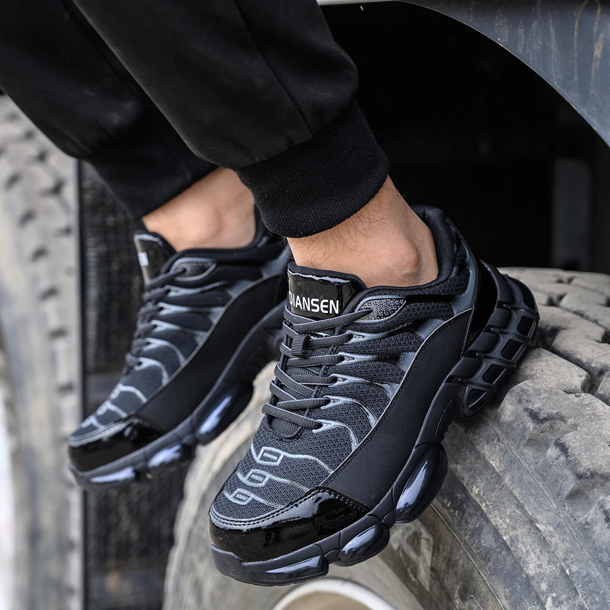 Air Cushion Steel Toe Work Safety Shoes Men Women Non Slip Sneakers Anti-Smash Puncture Proof Security Breathable Shoes Unisex
